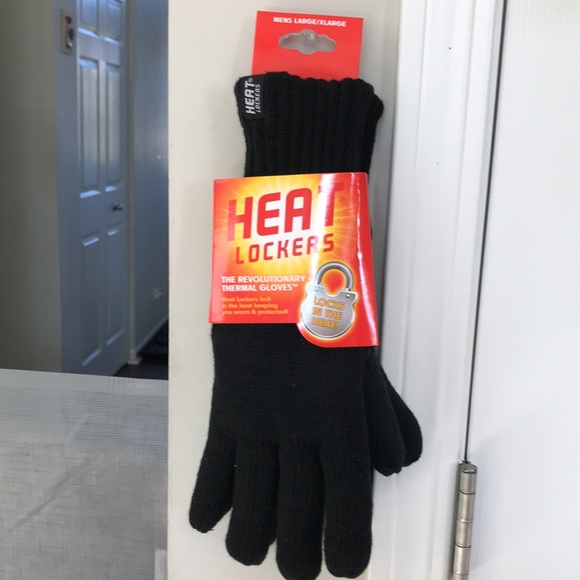 MENS Large HEAT lockers thermal gloves - Picture 1 of 5